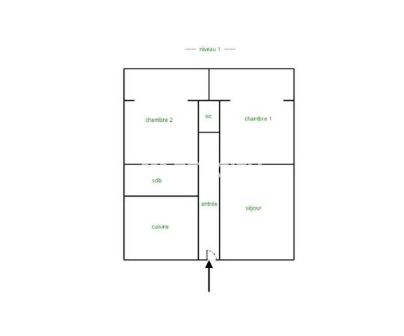 Maison 4 pièces - 70 m²