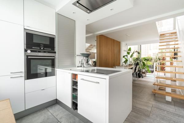 Exclusivité - Paris19 - La Mouzaïa - Maison d'architecte de 84,34m²