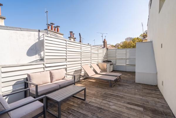 Exclusivité - Paris19 - La Mouzaïa - Maison d'architecte de 84,34m²