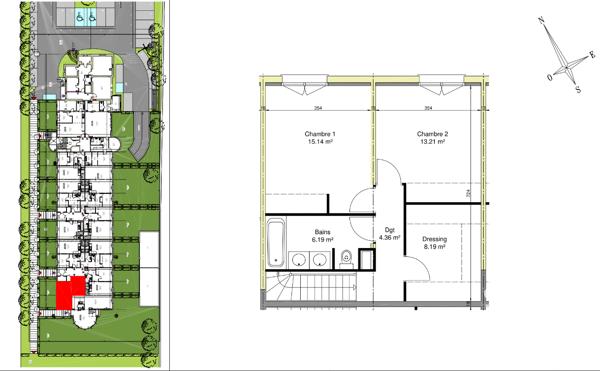 Appartement à vendre 4 pièces 87,66 m² Fontainebleau