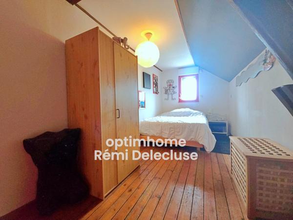 Vaux-Andigny - Longère individuelle de 3 Chambres avec garage & jardin clos sur 1750m²