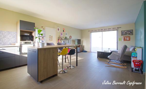 Maison de 79,22 m² habitable construite en 2021 avec 3 chambres à St Julien l'Ars