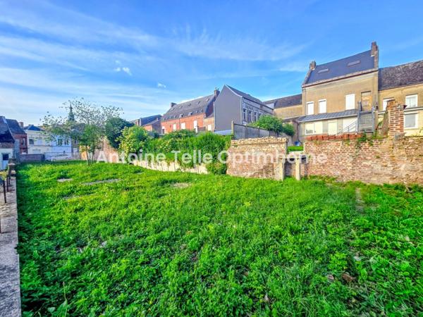 Immeuble de rapport 4 logements + terrain à batir – Centre-ville Le Cateau-Cambrésis 59360