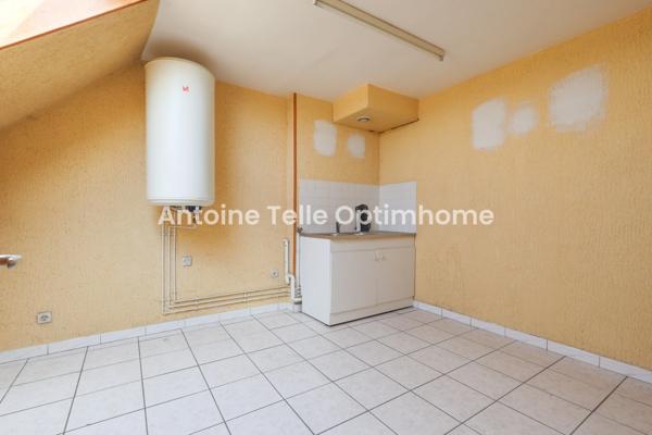 Immeuble de rapport 4 logements + terrain à batir – Centre-ville Le Cateau-Cambrésis 59360