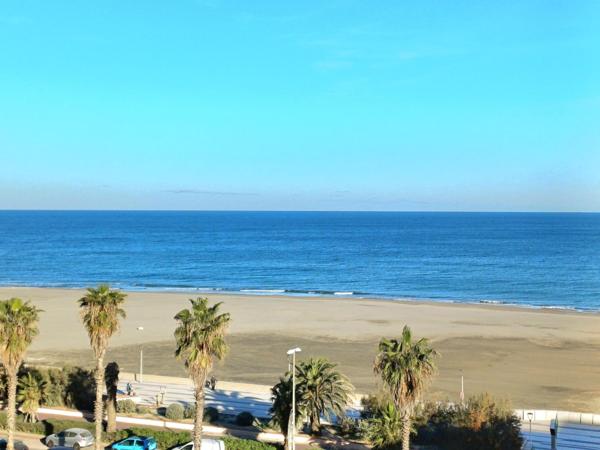 Canet : Duplex T3 face mer, terrasse panoramique