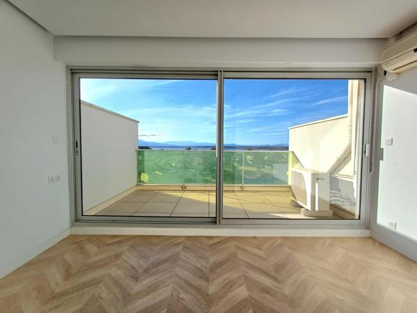 Canet : Duplex T3 face mer, terrasse panoramique