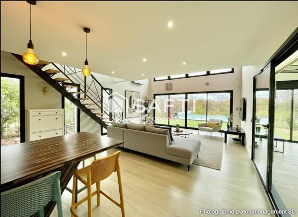 Une cabane moderne dans les arbres...!