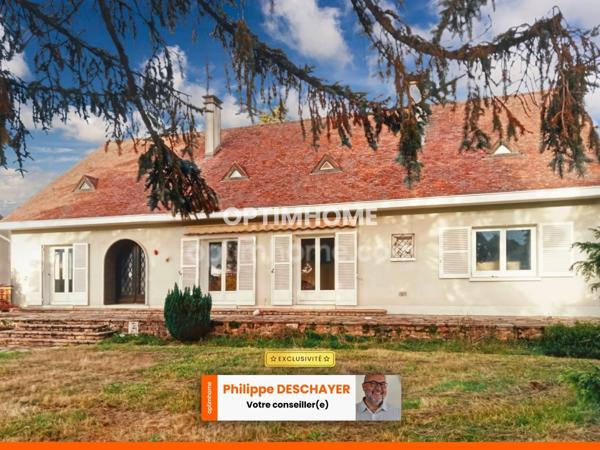 Maison Familiale Plain Pieds élevée sur sous-sol de 230 m² - 10 pièces -5 Chambres - Terrain 4000 m² environ 87190 MAGNAC LAVAL