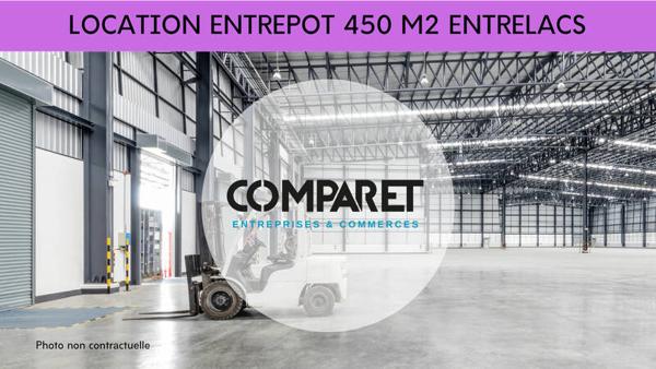 Location Entrepôt Neuf 450 m² à ENTRELACS  divisible 250 et 200 M2