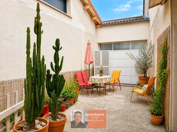 Ensemble immobilier – 2 appartements – 184 m² habitables – Chaussin centre – Potentiel locatif