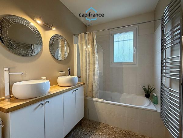 Toulouse, 25 min, Bessières, agréable villa de plain-pied T4 de 2005, 92 m² avec garage