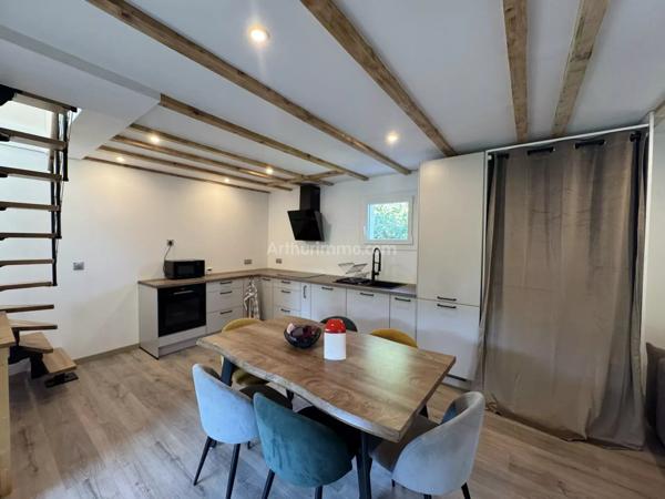 Vente                                                      Maison
                        
                     3 pièces                      61 m2                     à Morestel