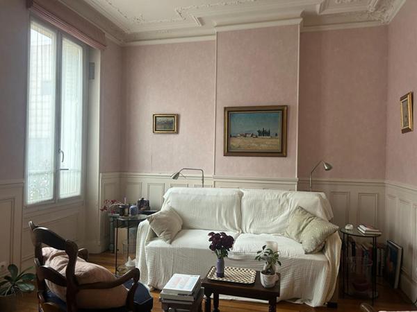 Saint Maurice 3p lumineux 52m2 avec jardinet privatif