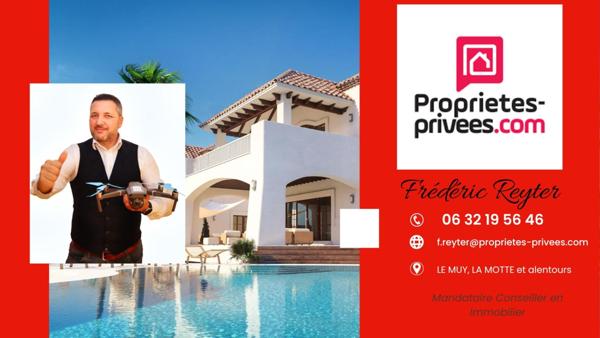 LE MUY - Villa de caractère rénovée très récemment avec appartement indépendant, vue Rocher de Roquebrune