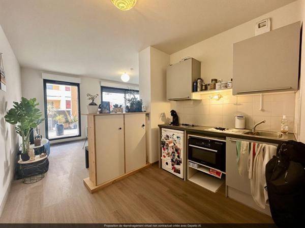 Studio 30 m² avec terrasse – Vendu loué – Investissement sécurisé