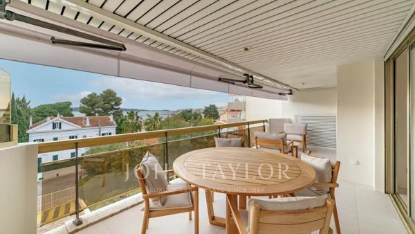 Cannes Palm Beach Appartement 4 pièces dans résidence avec piscine
