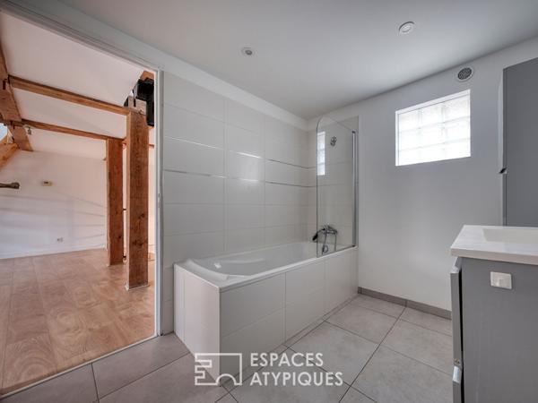 La maison meulière rénovée et son appartement indépendant