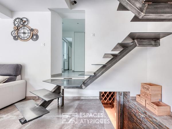 La maison meulière rénovée et son appartement indépendant