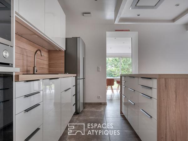 La maison meulière rénovée et son appartement indépendant