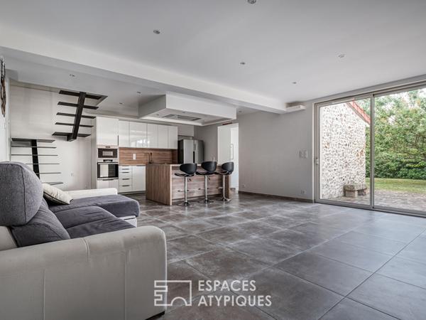 La maison meulière rénovée et son appartement indépendant