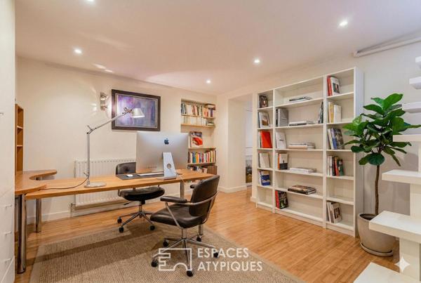 Maison de ville confidentielle avec terrasse exclusive