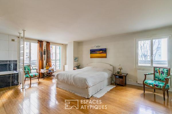 Maison de ville confidentielle avec terrasse exclusive