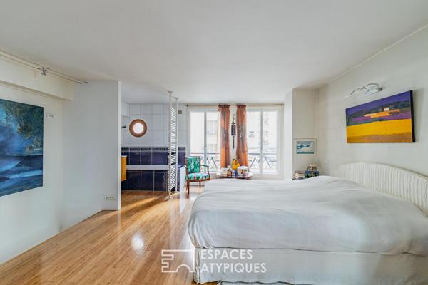 Maison de ville confidentielle avec terrasse exclusive