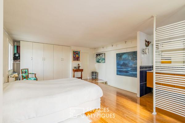 Maison de ville confidentielle avec terrasse exclusive