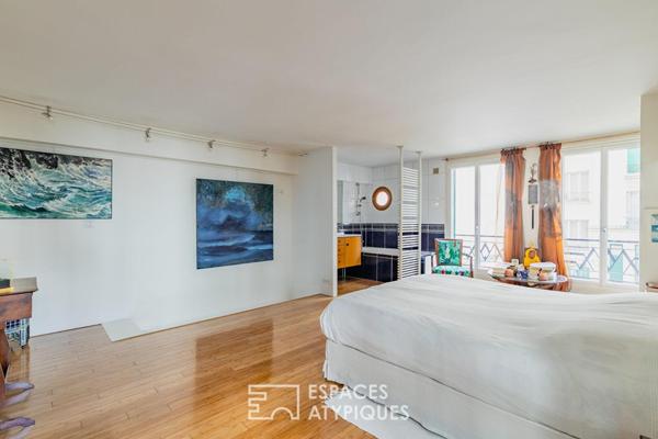 Maison de ville confidentielle avec terrasse exclusive