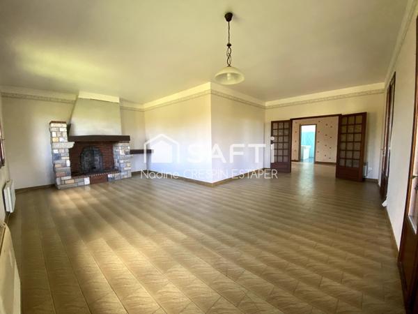 ST-ETIENNE-DE-TULMONT Maison de 154 m² sur terrain en partie constructible de plus d’1 hectare