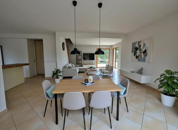 Maison familiale 4 chambres – Terrain 588 m² sans vis-à-vis – DPE C