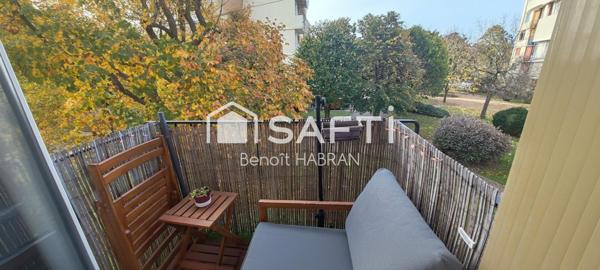 Appartement 82m2, 5 pièces, 3 chambres, balcon