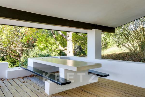 Villefranque - Villa d'architecte signée Salier & Courtois – Vue panoramique sur les Pyrénées