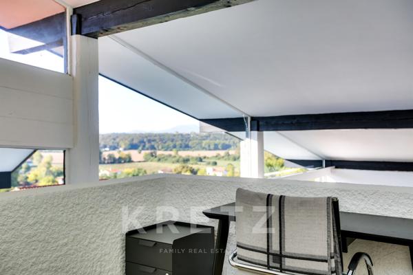 Villefranque - Villa d'architecte signée Salier & Courtois – Vue panoramique sur les Pyrénées