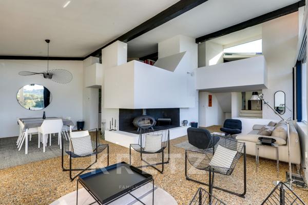 Villefranque - Villa d'architecte signée Salier & Courtois – Vue panoramique sur les Pyrénées