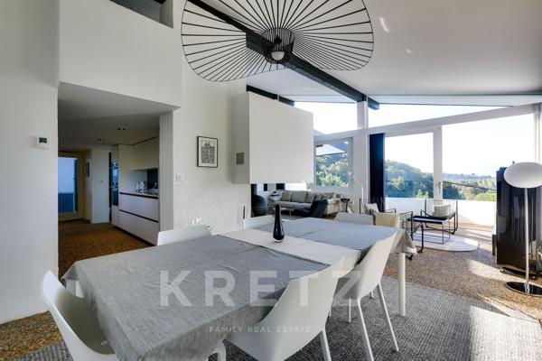 Villefranque - Villa d'architecte signée Salier & Courtois – Vue panoramique sur les Pyrénées
