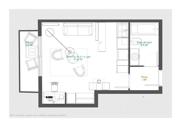 Appartement à louer à Angers (49100)