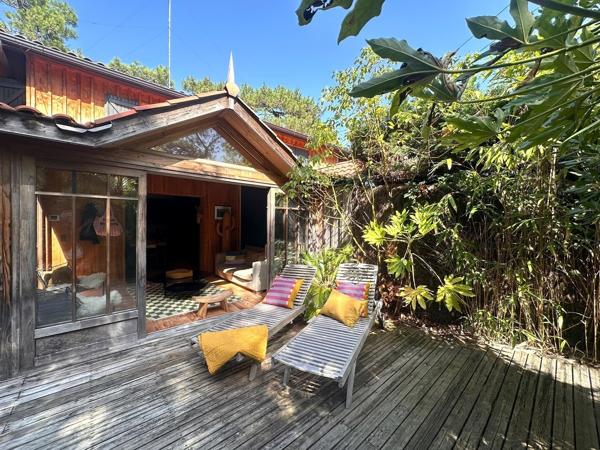 Maison avec jardin. Cap ferret. Quartier des 44 hectares. 4 chambres
