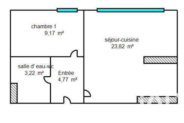 Appartement à vendre 2 pièces 40,98 m² Port-la-Nouvelle