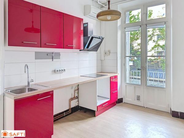 Appartement 4 pièces avec balcons, cave et chambre de bonne 9m² + Possibilité de garage