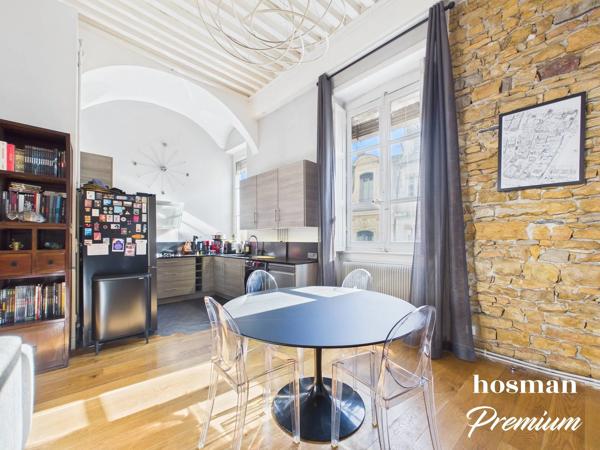 Lyon 2ᵉ - Presqu’île / Jacobins : Splendide 98 m² rénové avec ascenseur