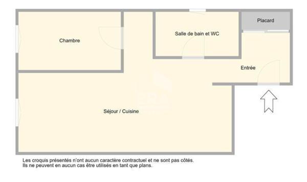 NICE/FERBER Charmant 2 pièces de 43 m²