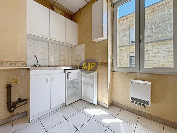 Appartement à vendre Bordeaux - 1 pièces, 25m² avec 0 chambre(s) à 114 400€ - AJP Immobilier Bordeaux Nansouty