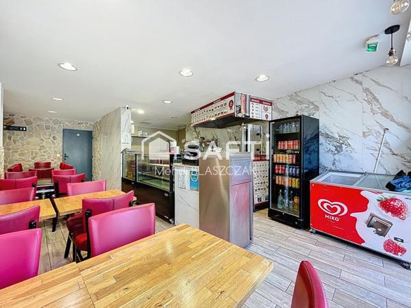 Snack premium à Mandelieu : visibilité + terrasse