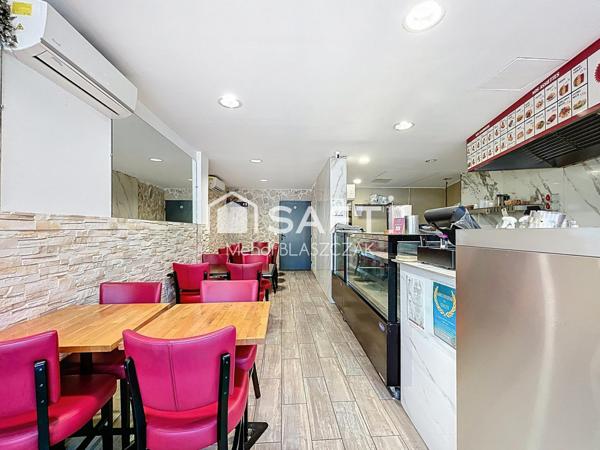 Snack premium à Mandelieu : visibilité + terrasse