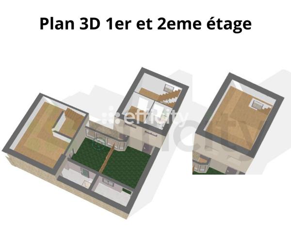 Maison 5 pièces - 110 m² Exclusivité efficity
