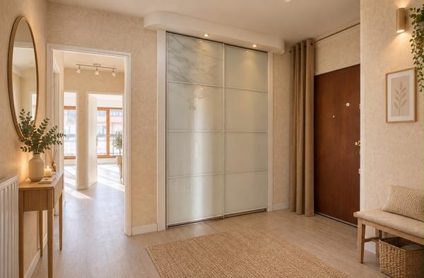 Appartement 3p - deux balcons - place de parking