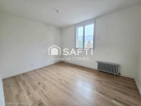 Maison de 4 chambres, bureau, grande pièce de vie