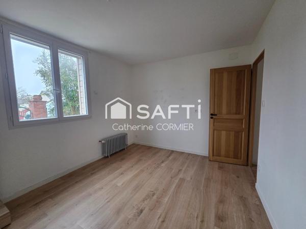 Maison de 4 chambres, bureau, grande pièce de vie