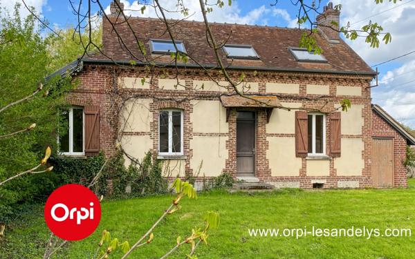 Maison à vendre    4 pièces • 74 m2 Les Andelys